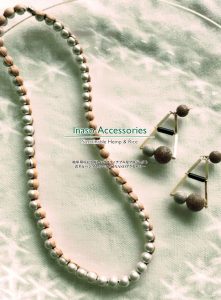 地球環境にも優しいサスティナブルなプロジェクト お米とヘンプからできたINASOアクセサリー