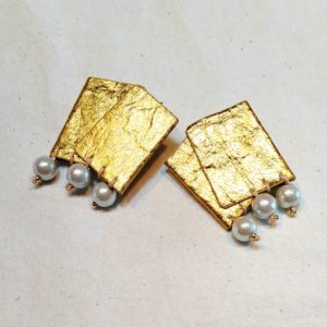 折り紙 イヤリング（ヴィーガン対応）